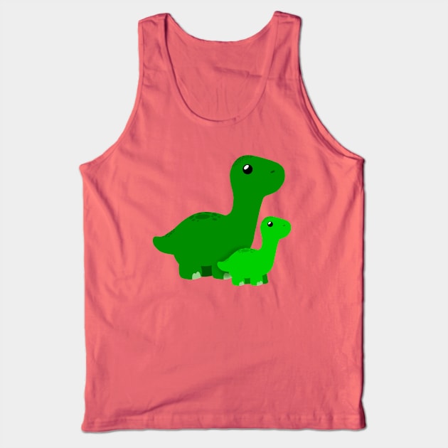 Little Dino Buddies Tank Top by Studio Lockhart